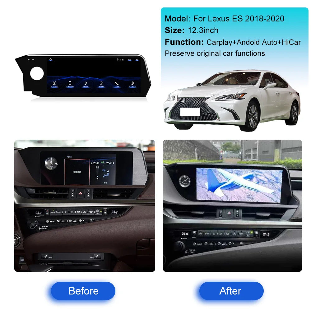ZWNAV car radio for Lexus ES – image 6