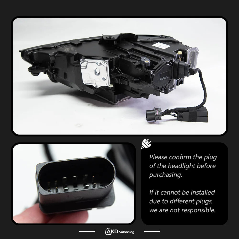 LED Projector Headlights for Audi A3 (2017-2020) and (2013-2016)