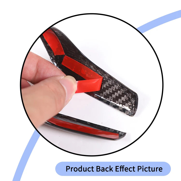 Dry Carbon Fiber Center Console Gear Trim Cover for Bentley Continental GT (2020–2024)