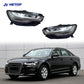 HETOP Phares à matrice LED pour Audi A6 (2012–2015) – Mise à niveau Plug & Play avec DRL et Angel Eye