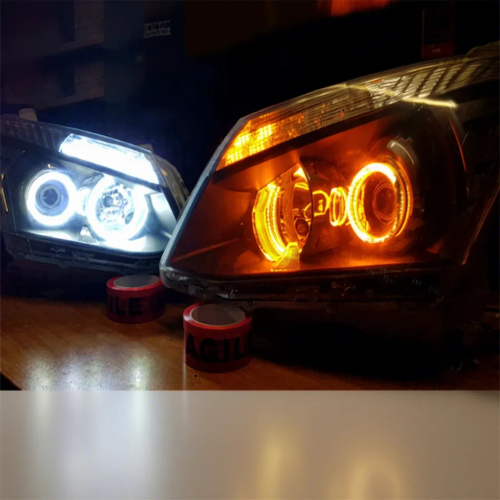 Projector LED Headlights for Isuzu D-Max (2012–2015) – RGB Halo &amp; Sequential DRL Upgrade