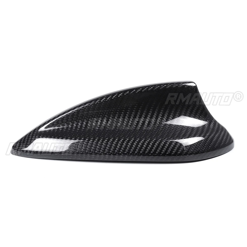 Real Carbon Fiber Shark Fin Antenna Cover for BMW F Series Models (2011–2016)