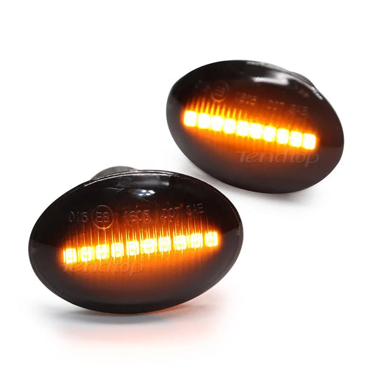 Dynamic LED Side Marker Lights for Fiat, Abarth, Alfa Romeo, Lancia &amp; Maserati – Sequential Turn Signal Indicators