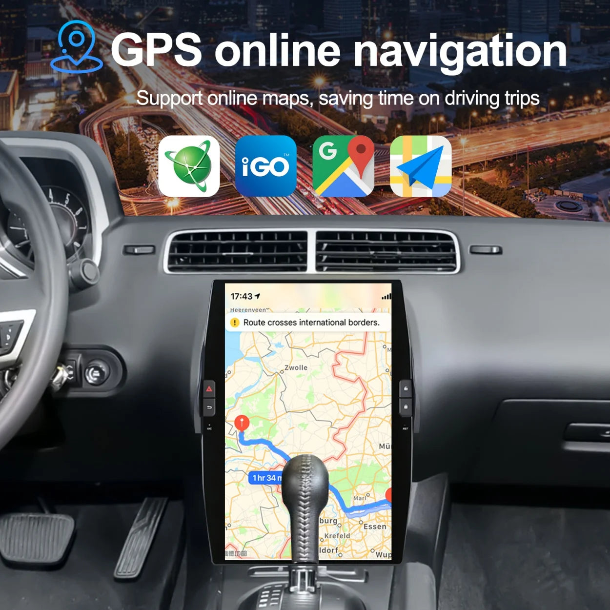 14.5" Android Multimedia Navigation System for Chevrolet Camaro (2010-2015)
