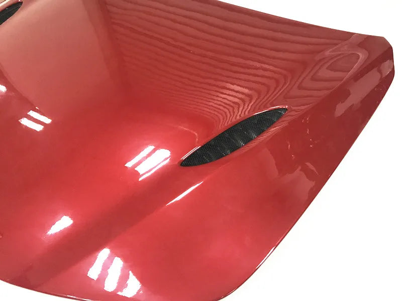 Carbon Fiber Engine Hood for Alfa Romeo Giulia (2017–2020) – Gloss 3K Twill Weave Performance Hood