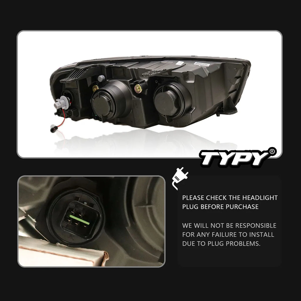 TYPY LED Headlights for Chevrolet Captiva (2012-2018) – Premium Front Light Upgrade