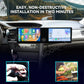 Dual 10,1" Android Multimedia-Player für Honda Accord 2014-2017 – CarPlay, GPS-Navigation und Unterstützung für Rückfahrkamera