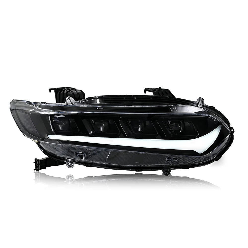 OEM LED Headlights for Honda Accord 2018-2022 – Plug & Play Headlamp Assembly with Welcome DRL