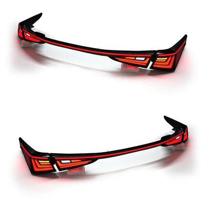 Luces traseras LED para Lexus ES200 / ES300h (2018–2024) – intermitente dinámico, barra de luz de ancho completo