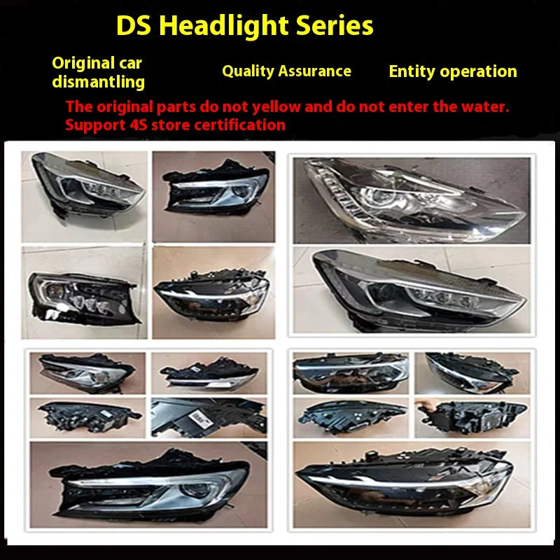 High Quality DS6 LED Xenon Headlight Assembly 36W Power 24V White Light Front Original 4S for Changan Citroen Accord City Fit