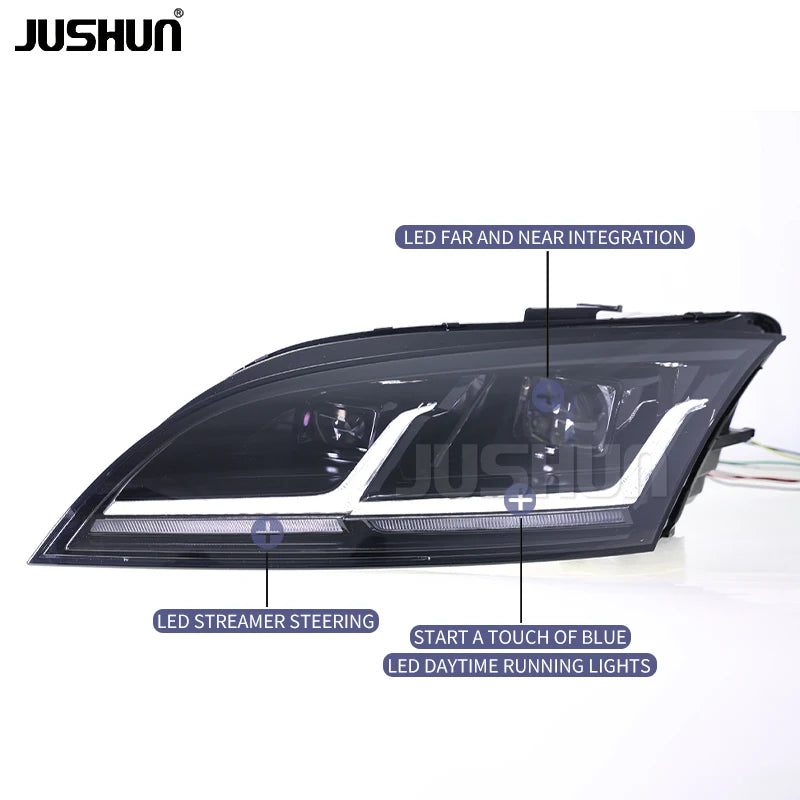 LED Headlights for Audi TT (2008-2014) – 8000LM Brightness | 6000K White Light