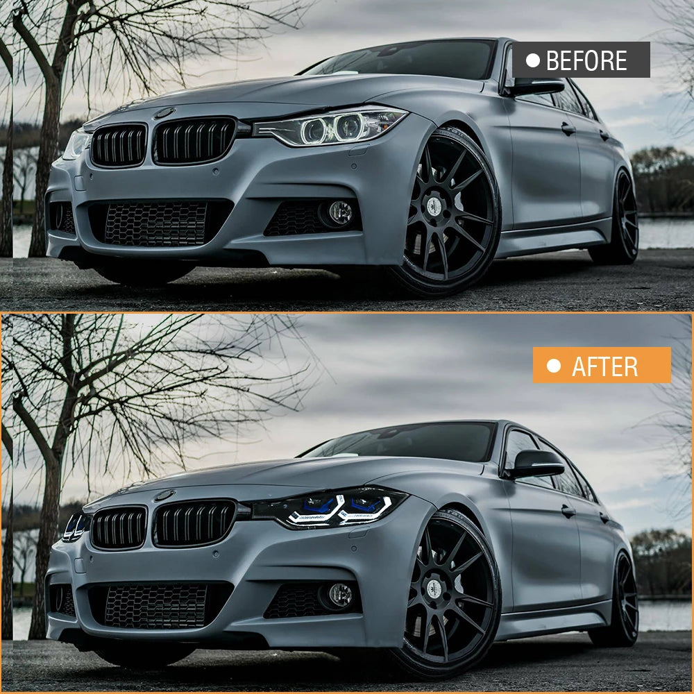 LED Headlight Assembly for BMW 3 Series F30 (2016–2019) | OE 63117338704