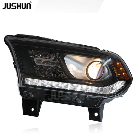 LED Headlight Assembly for Dodge Durango (2014–2020) – DRL & Turn Signal Upgrade