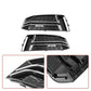 Cadre de phare antibrouillard de style S-Line et couvercle de lampe antibrouillard pour Audi A4 B9 (2017-2019)
