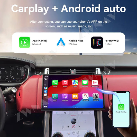 ZWNAV 13.3-inch Android car stereo for Range Rover Vogue and Sport 2018–2022 – image 3