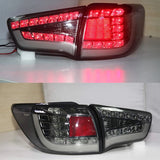 Feux arrière LED noirs pour Kia Sportage R (2009–2013) – Ensemble de lampes arrière | Remplacement OEM 12V