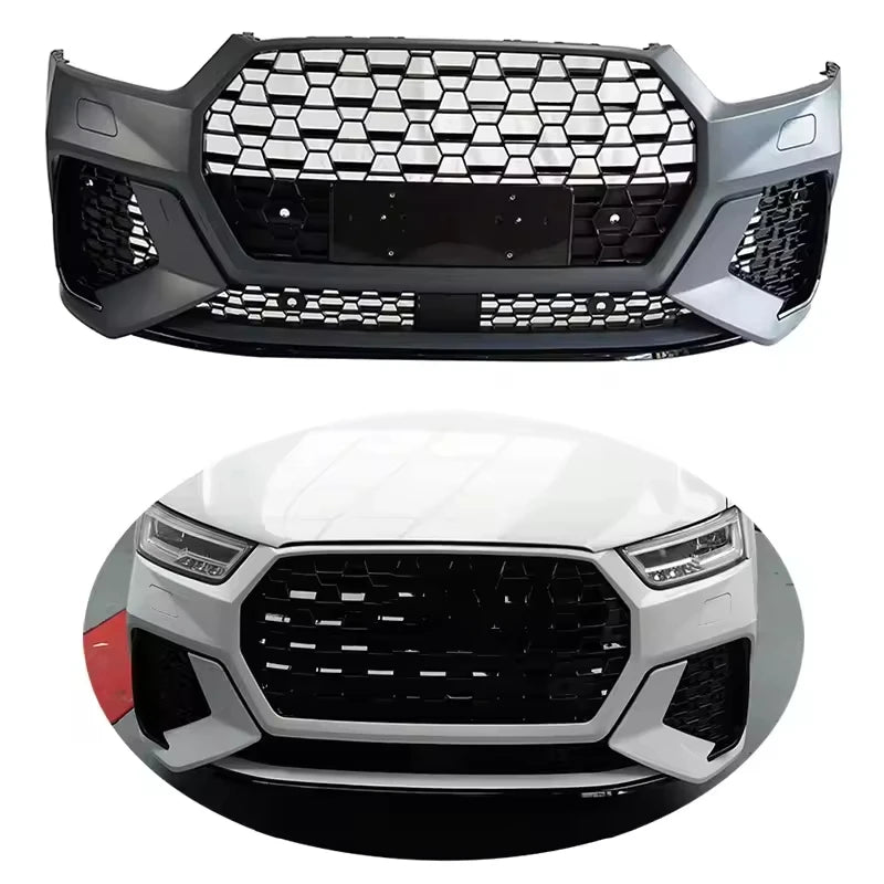 RSQ3 Style Front Bumper Body Kit with Black Grille for Audi Q3 &amp; SQ3 (2013-2018)