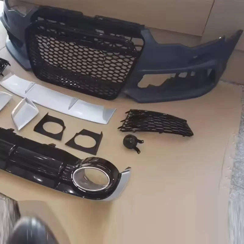 RS6 Style Front Bumper Kit for Audi A6 / S6 C7.5 (2016–2018)