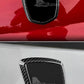 Real Carbon Fiber Interior Logo Badge for Fiat 500 &amp; Abarth 595 (2008-2023)
