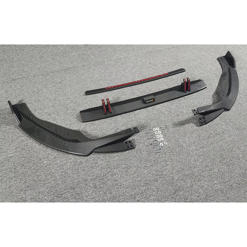 RS-Style Real Carbon Fiber Front Lip for Audi A5 / S5 B9.5 Sportback &amp; Coupe (2021–2024)