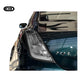 TUZHIHAO Black LED Transparent Tail Lights for Jaguar XJL Venom Series