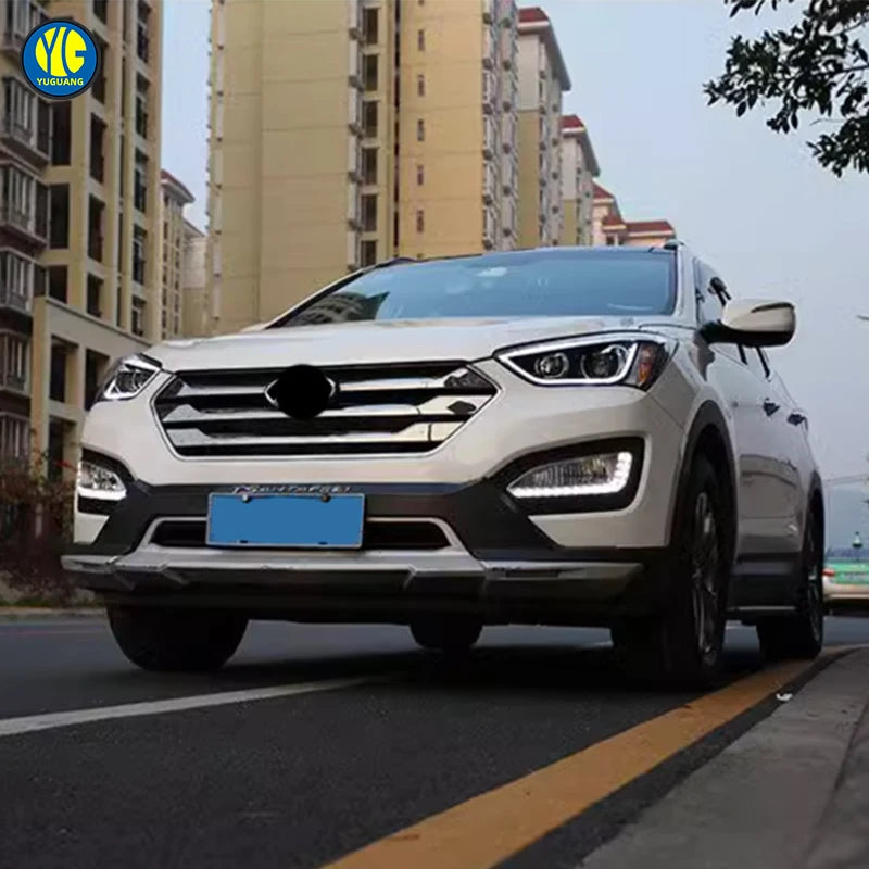YU GUANG for Hyundai IX45 Santafe Grand 2013 2016 Auto Parts LED Head Light Headlights Upgrade LED Eyes Headlamp Projectors
