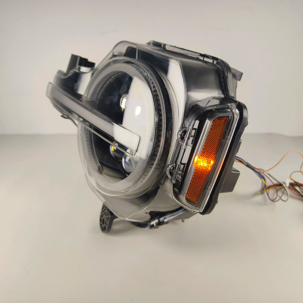 LED Headlight Assembly for Ford Bronco – 6500K White Light Plug & Play Upgrade