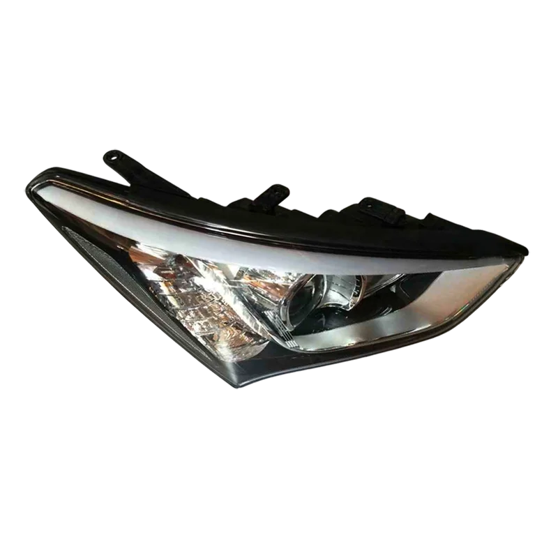 Left Headlight Front Lamp Xenon 8 Pins for Hyundai SANTA FE 2012 92101A1100 92102A1100