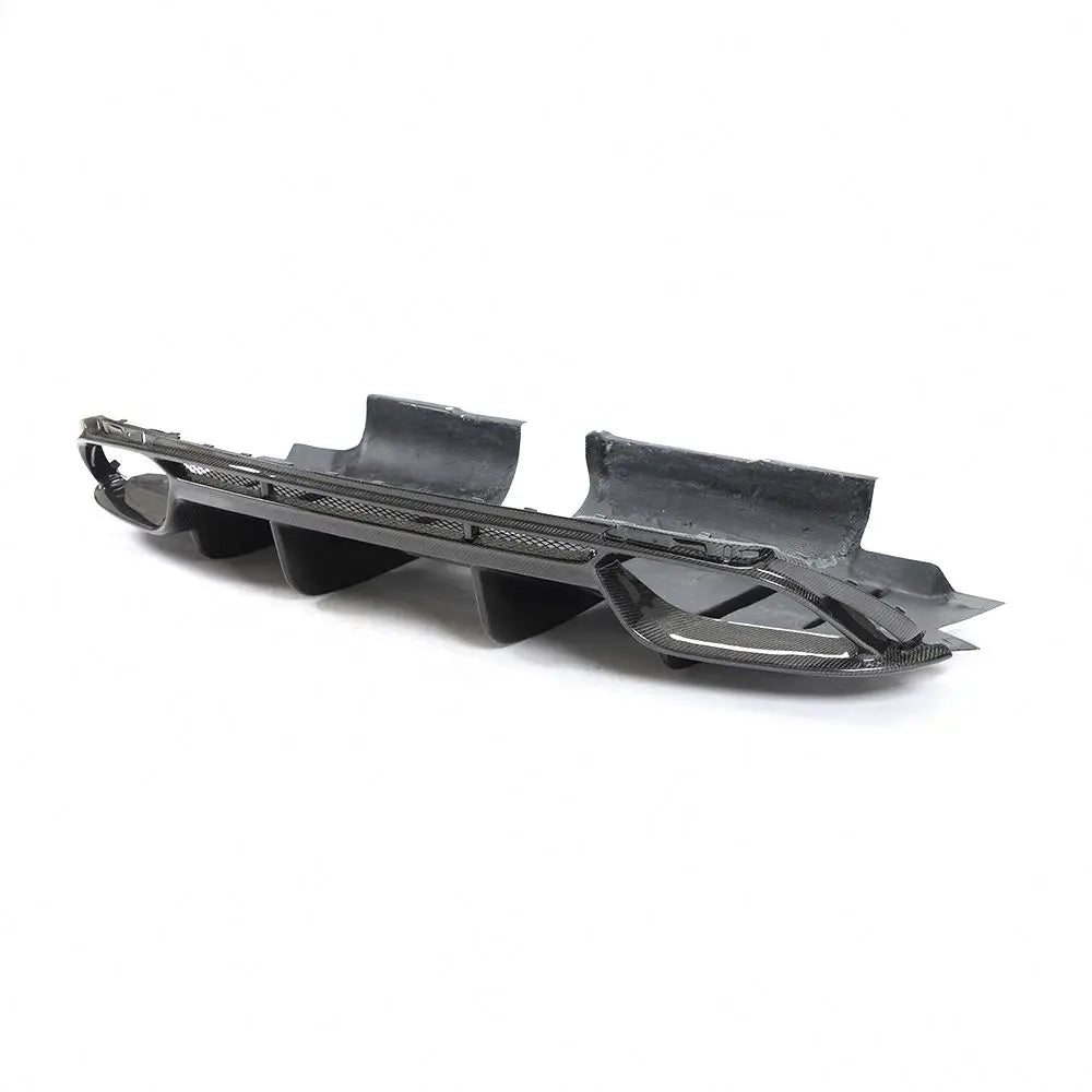 Carbon Fiber Rear Bumper Diffuser Lip Spoiler for Alfa Romeo Giulia Quadrifoglio (2017–2020)