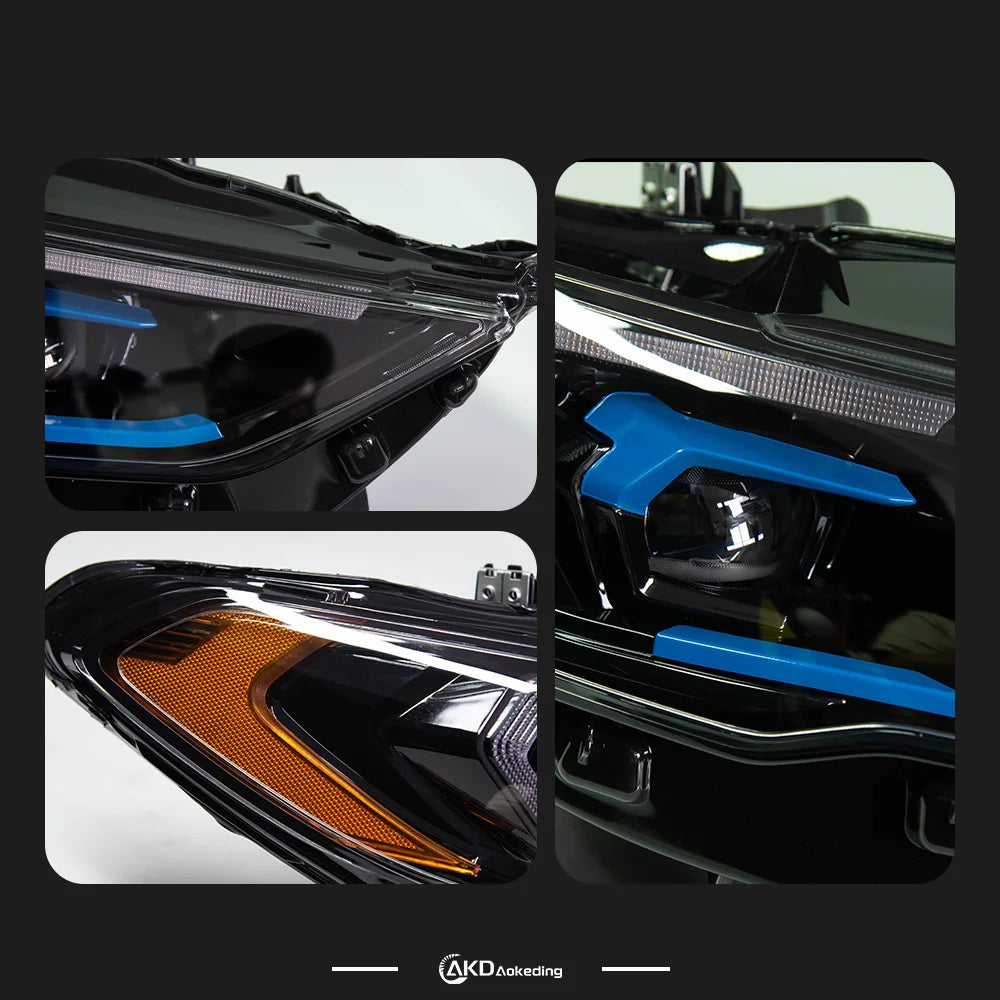 BBA LED Headlights for Ford Mondeo 2017-2020 – Projector Lens, Dynamic Turn Signals & DRL