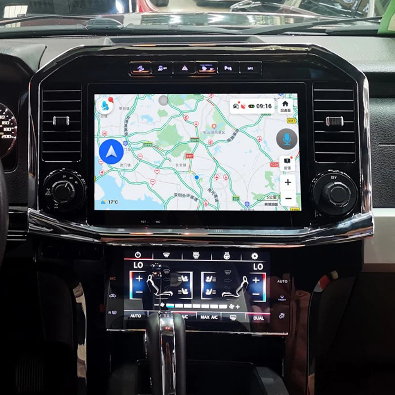 13.6" Android Head Unit for Ford F-150 Raptor 2009-2014 – Wireless CarPlay, Android Auto &amp; Climate Display