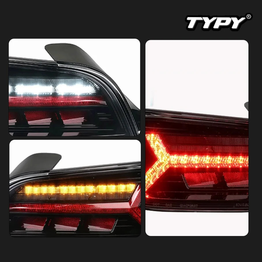 TYPY LED Tail Lights for Honda S2000 1999-2009 – Dynamic Sequential Turn Signals & Modern Rear Light Upgrade