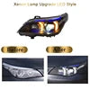 JY High Quality 12V Car Headlight Modification for 5 Series E60 2005-2010 Yellow-White DRL Color Switchable