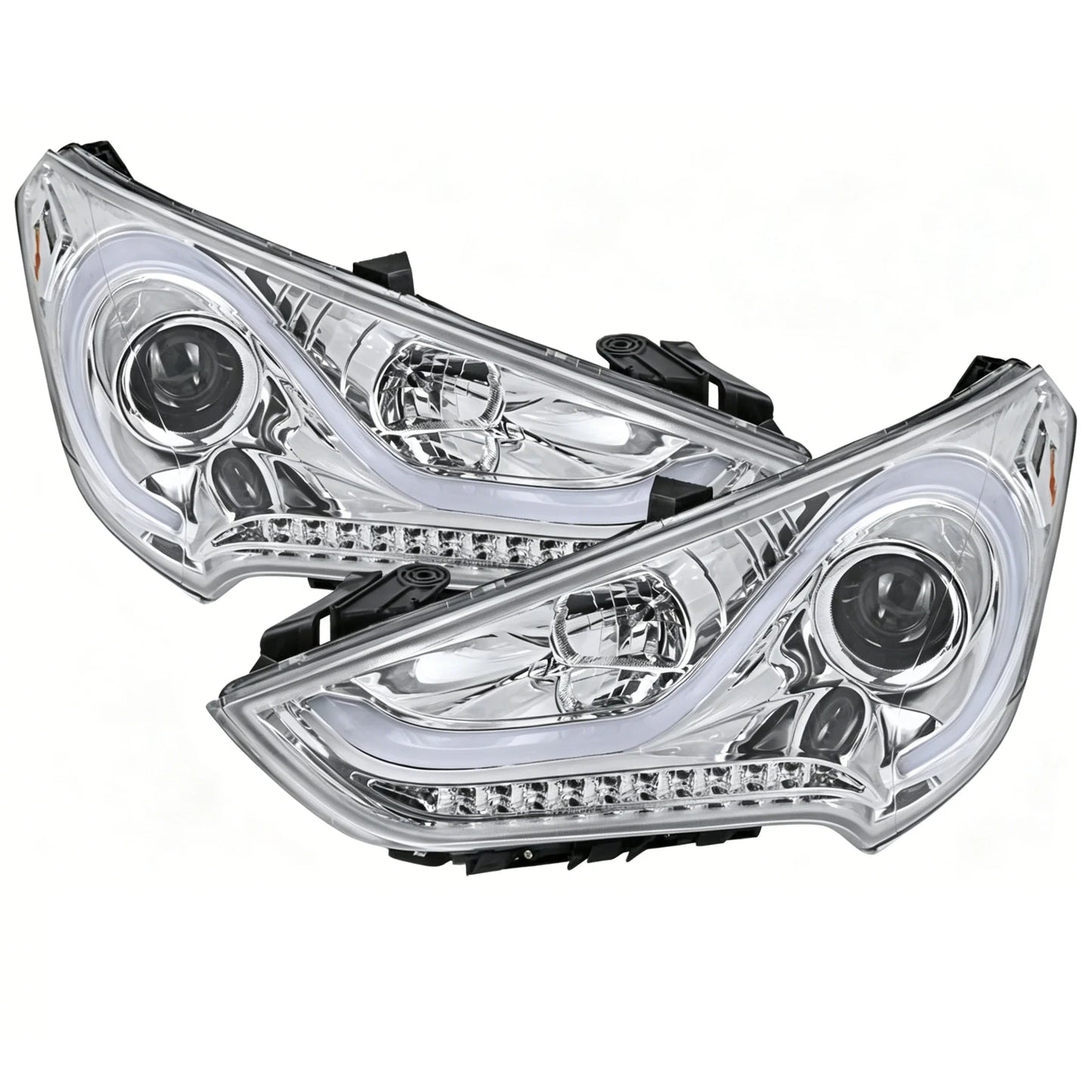 LED Projector Headlights for Hyundai Veloster 2012-2017 – Sequential Turn Signals & Premium Front-End Upgrade
