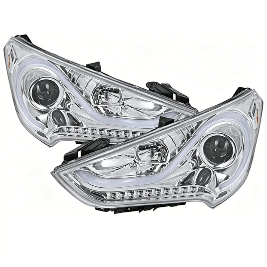 LED Projector Headlights for Hyundai Veloster 2012-2017 – Sequential Turn Signals & Premium Front-End Upgrade