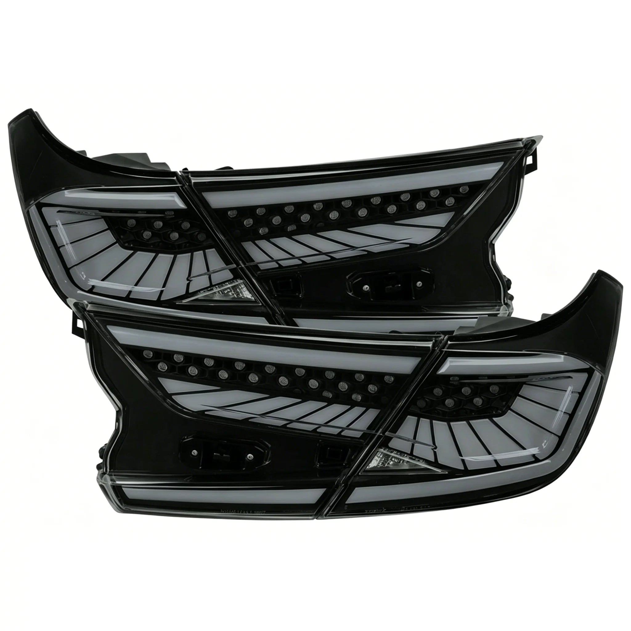 Black/Smoke Sequential LED Tail Lights for Honda Accord Sedan 2018-2022 – Dynamic Turn Signals & Premium Rear Lamp Upgrade