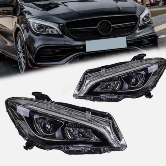 Full LED koplampen voor Mercedes-Benz CLA W117 (2016–2019) – set van 2