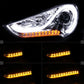 LED Projector Headlights for Hyundai Veloster 2012-2017 – Sequential Turn Signals & Premium Front-End Upgrade