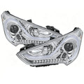 LED Projector Headlights for 2012-2017 Hyundai Veloster Clear Sequential Signal